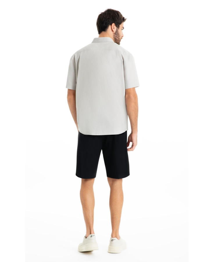 Bermuda Ponto Roma Classic b Faca Preto