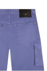 Bermuda Sarja Rain Cargo Azul Jeans