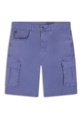 Bermuda Sarja Rain Cargo Azul Jeans