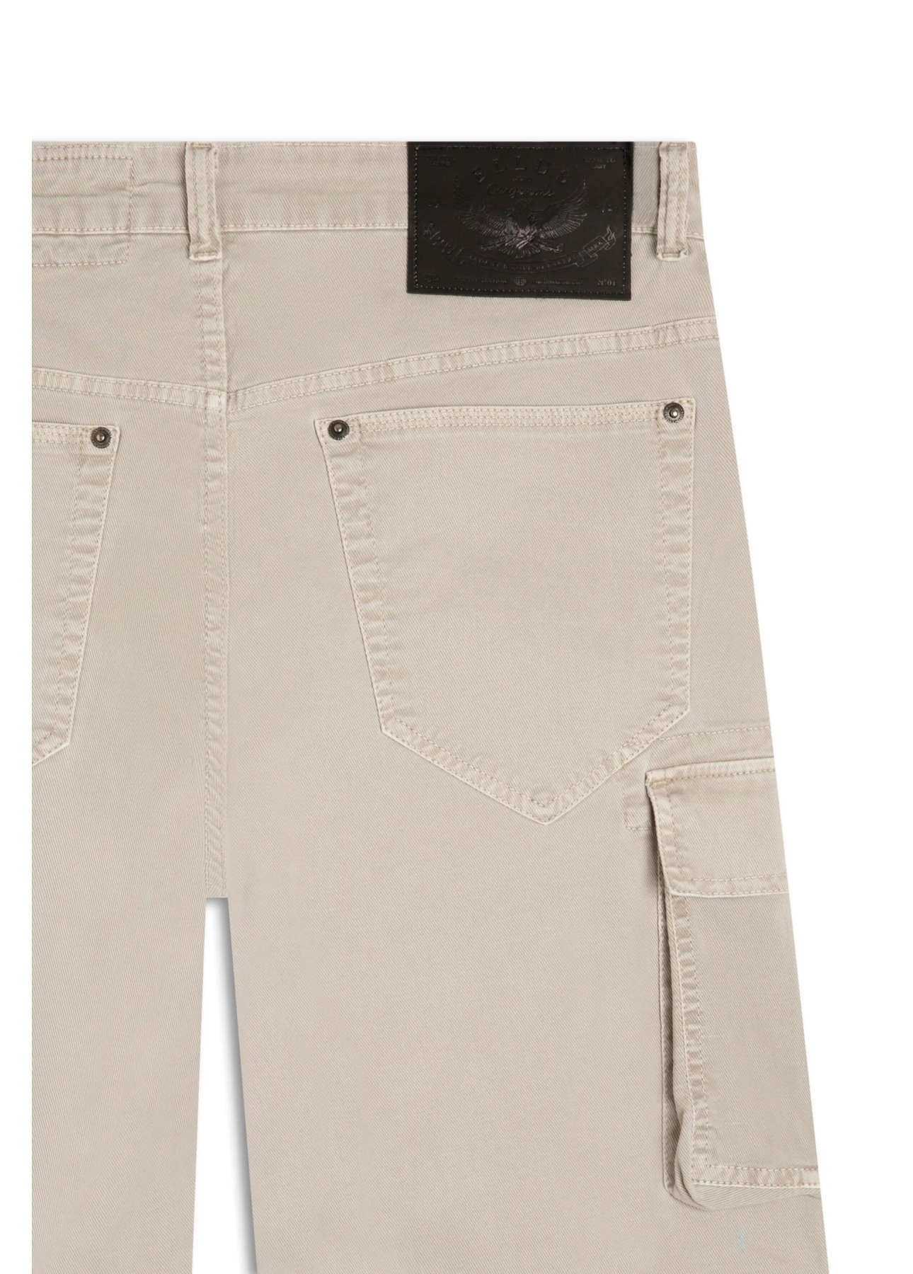 Bermuda Sarja Rain Cargo Silver