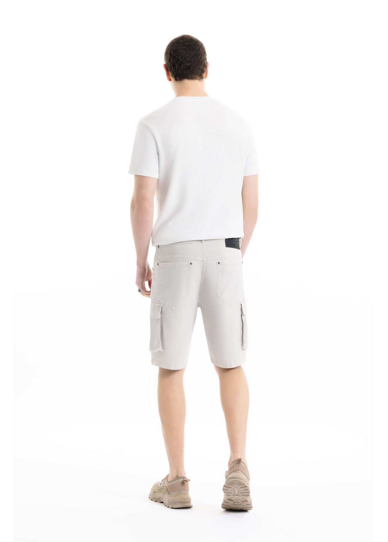 Bermuda Sarja Rain Cargo Silver