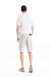 Bermuda Sarja Rain Cargo Silver