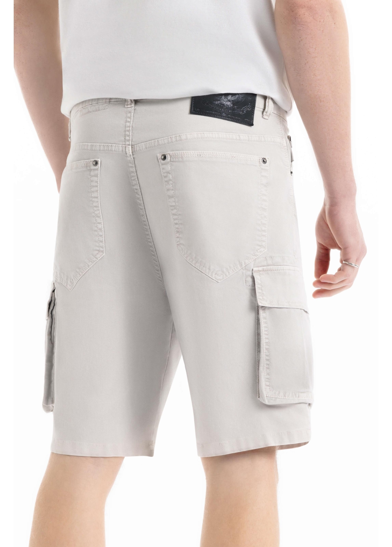 Bermuda Sarja Rain Cargo Silver