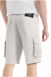 Bermuda Sarja Rain Cargo Silver