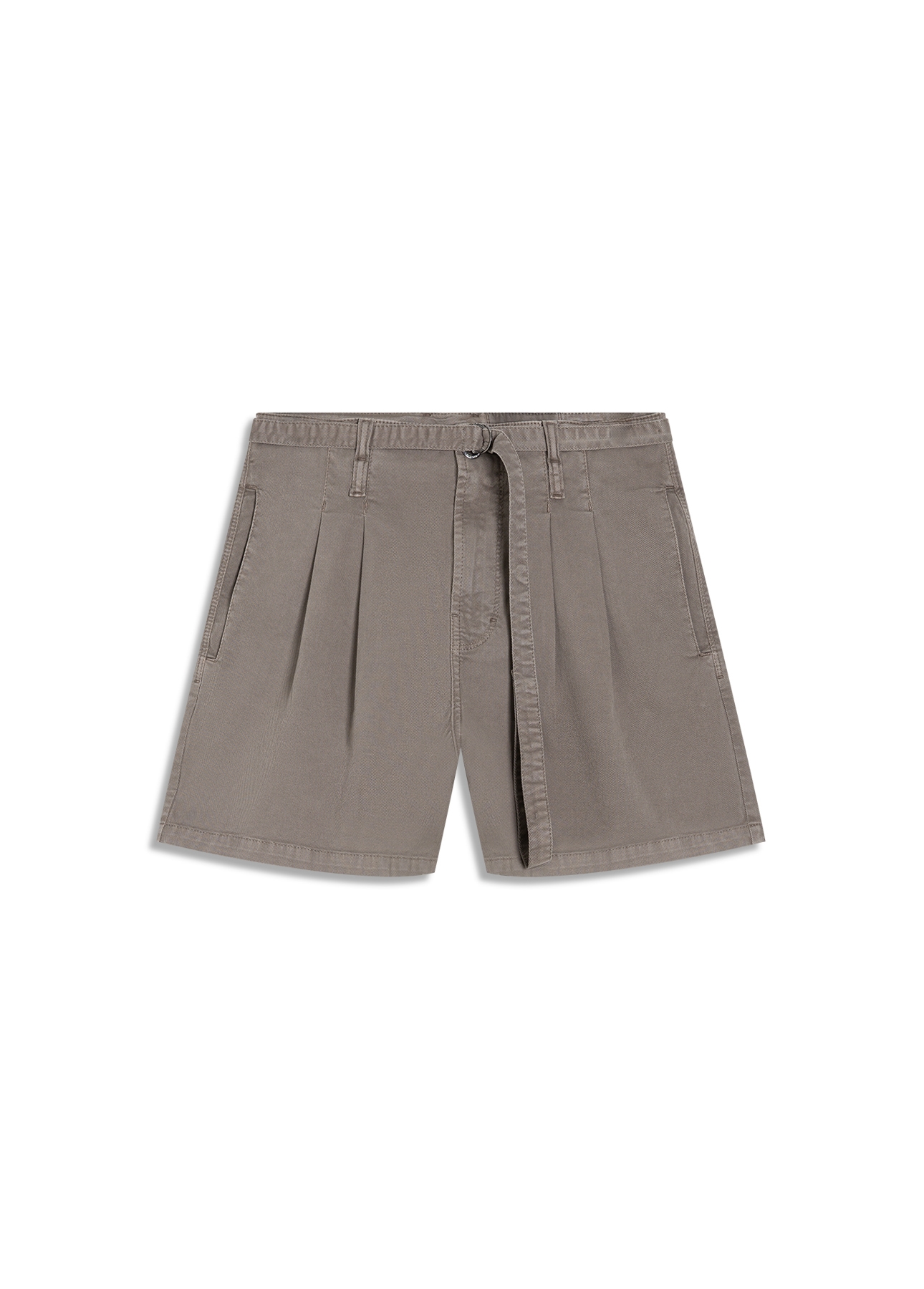 Bermuda Sarja Rain Cinto Castor
