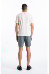 Bermuda Sarja Rain Hawaii B. Facao Verde Army