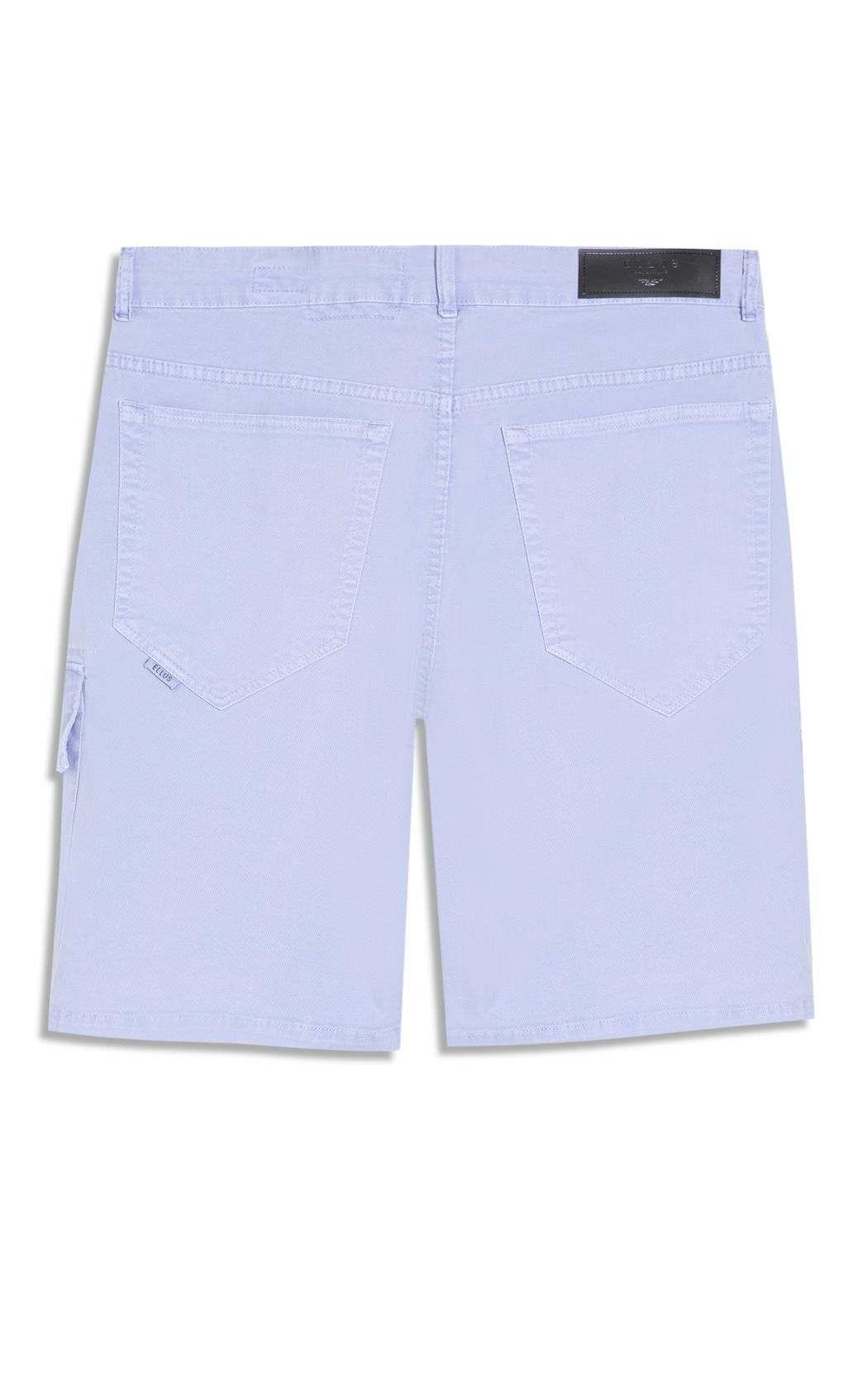 Bermuda Sarja Rain Wide Cargo Azul Seco