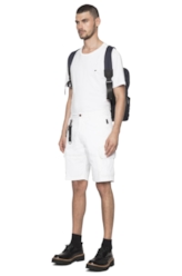 Bermuda Sarjado Parachute Cargo Branco