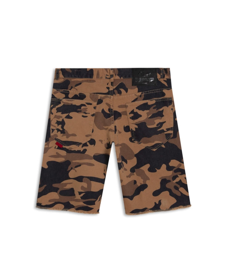 Bermuda Savage Camo Long Marrom