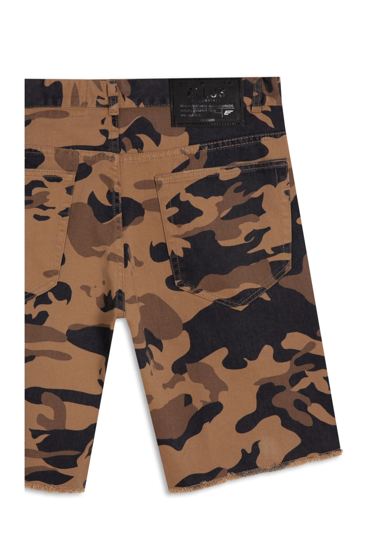 Bermuda Savage Camo Long Marrom