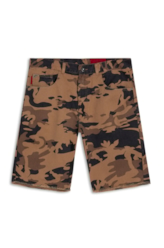 Bermuda Savage Camo Long Marrom
