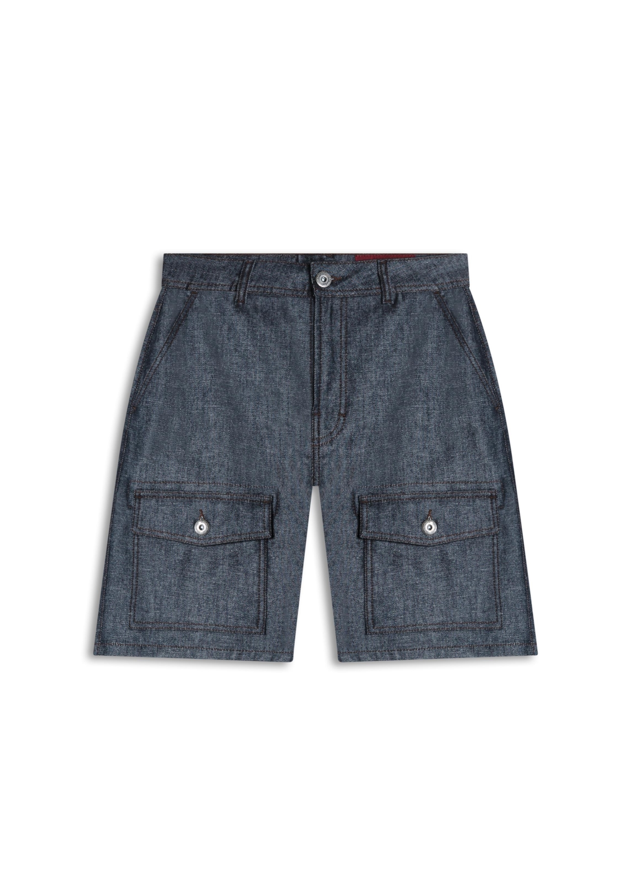 Bermuda Silver Blue Urban Cargo Marinho