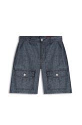 Bermuda Silver Blue Urban Cargo Marinho