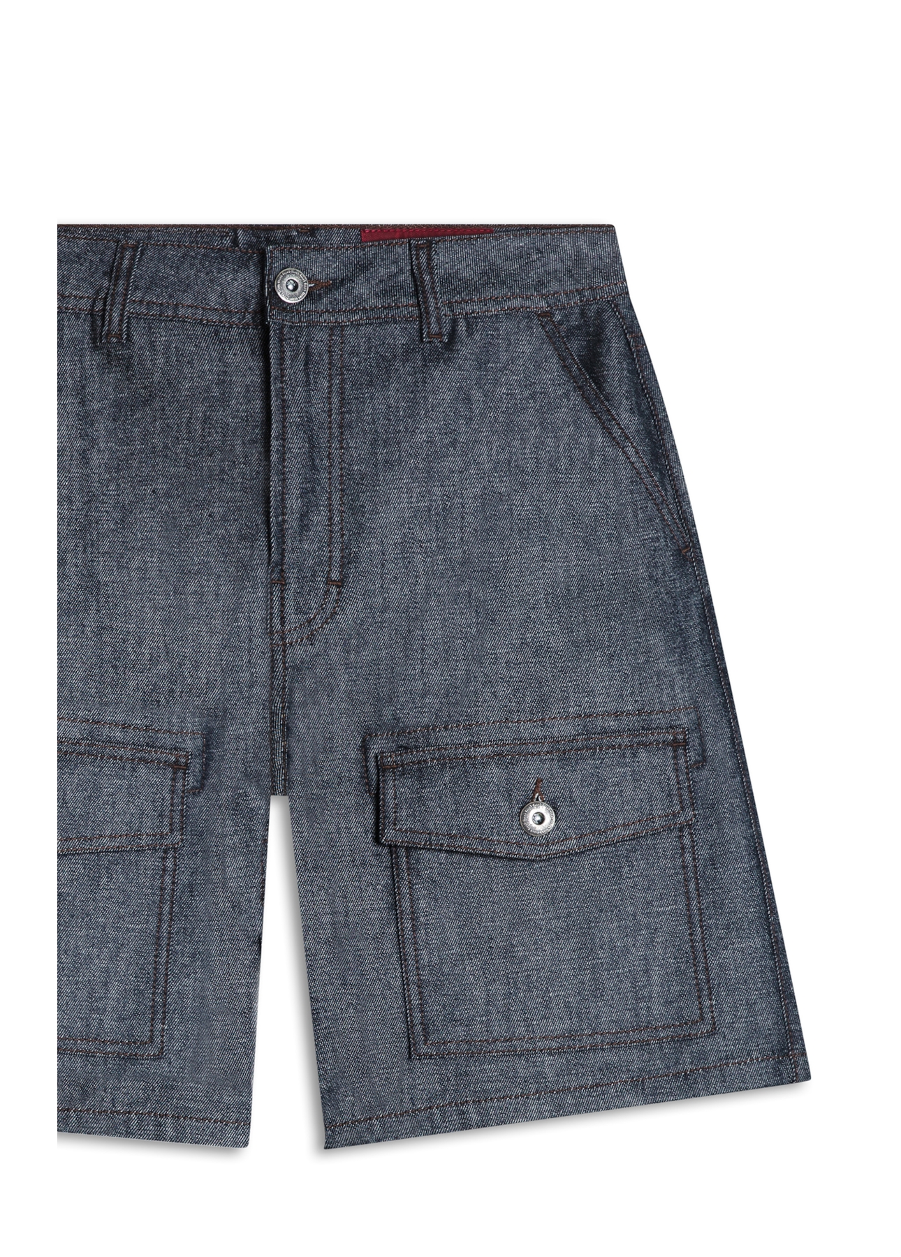 Bermuda Silver Blue Urban Cargo Marinho