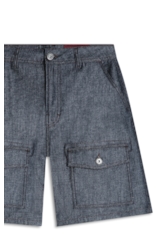 Bermuda Silver Blue Urban Cargo Marinho