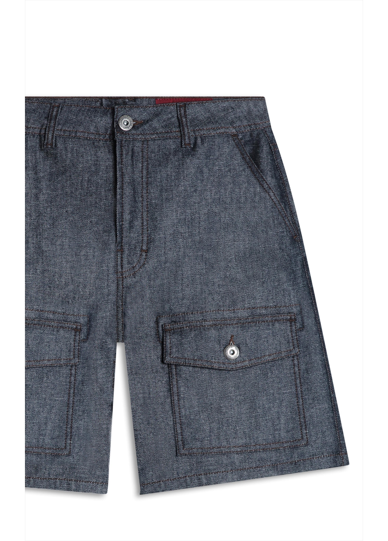 Bermuda Silver Blue Urban Cargo Marinho