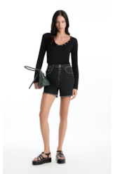 Bermuda Sprouting Black Classic 1966s-Lav.Black C/ Luva