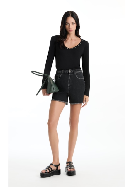 Bermuda Sprouting Black Classic 1966s-Lav.Black C/ Luva