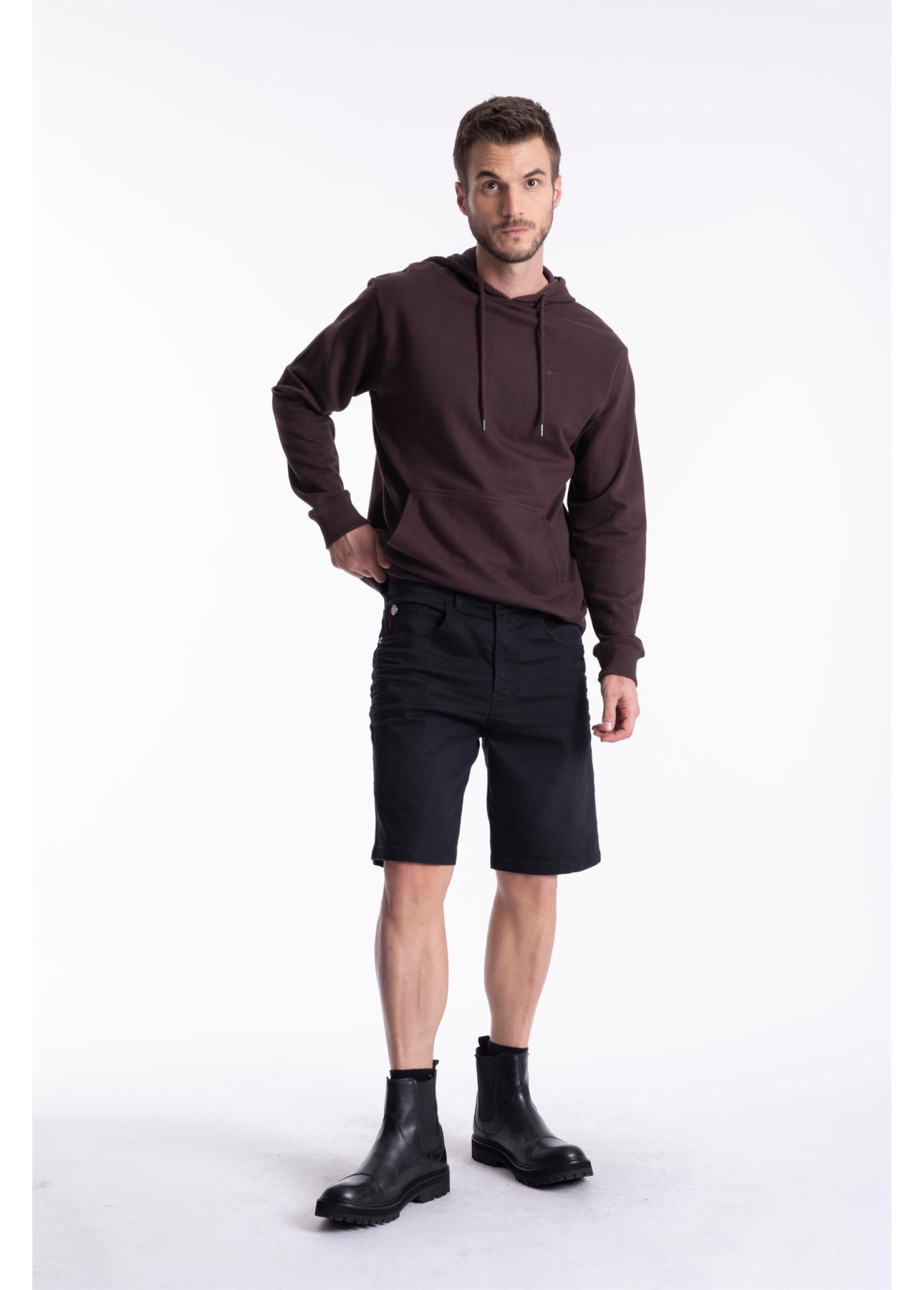 Bermuda Storm Elastic Long 144 Lav.Escuro C/ Lixado