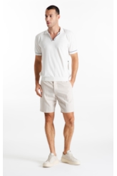 Bermuda Tailoring Trapezio b Faca Areia