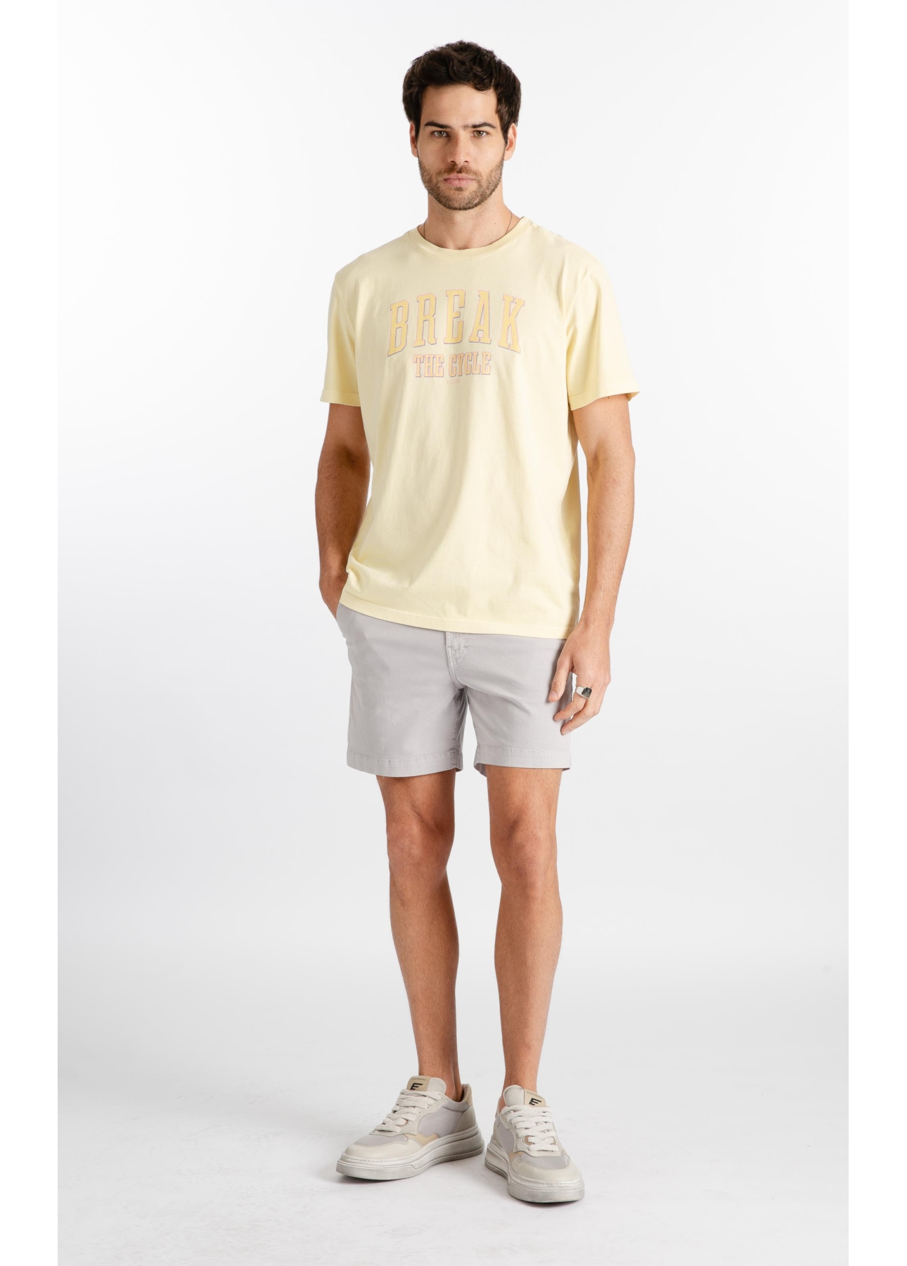 Bermuda Twill Power Hawaii Prata