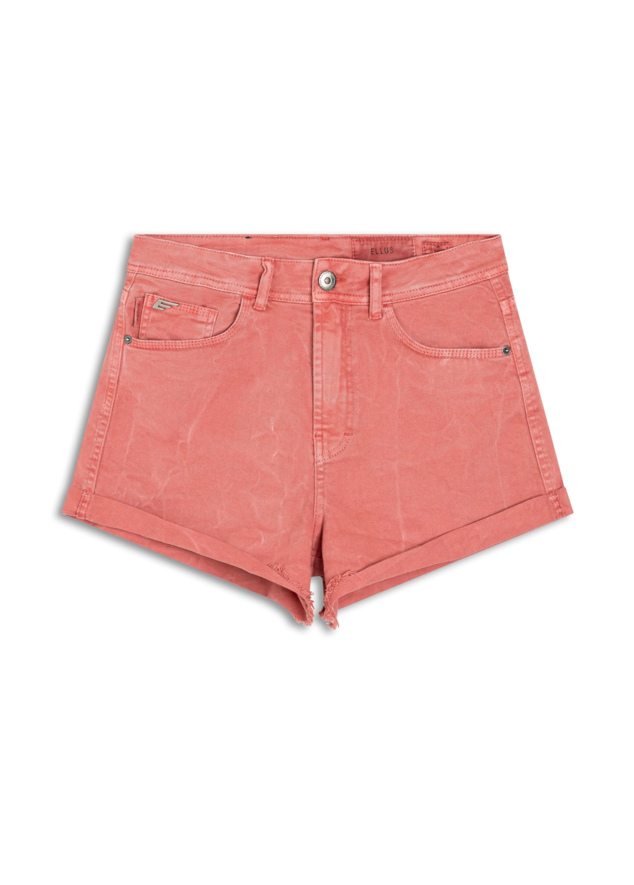 Bermuda Vintage Color Anitta Marble Wash Goiaba