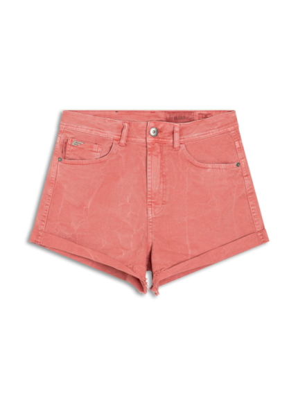 Bermuda Vintage Color Anitta Marble Wash Goiaba