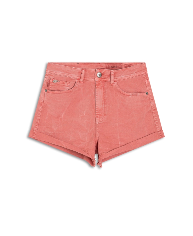 Bermuda Vintage Color Anitta Marble Wash Goiaba