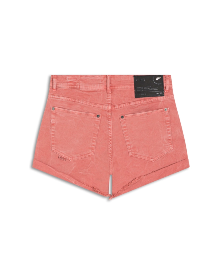 Bermuda Vintage Color Anitta Marble Wash Goiaba