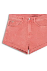 Bermuda Vintage Color Anitta Marble Wash Goiaba