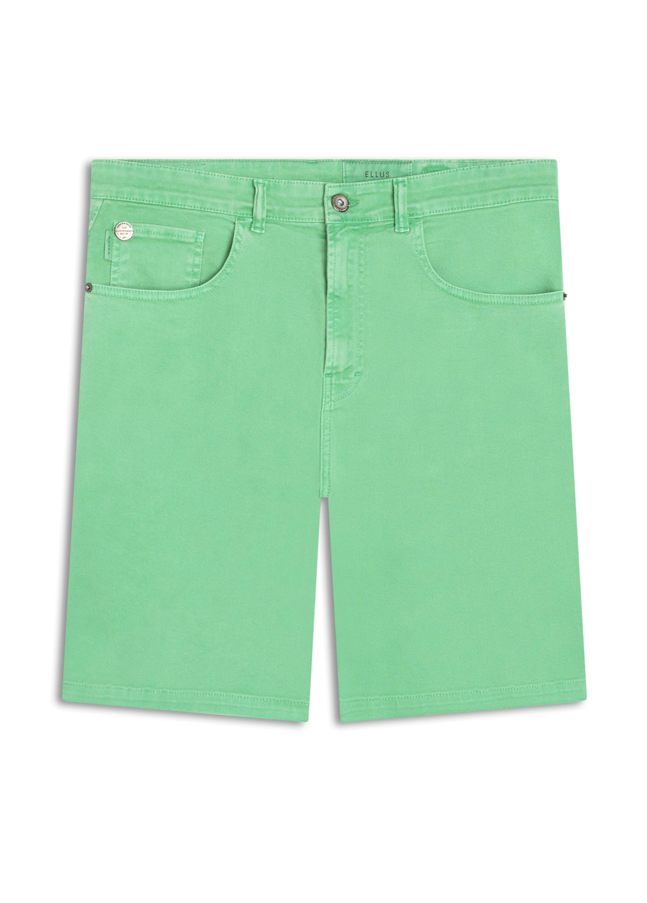 Bermuda Vintage Denim Color Rock Verde Maca