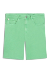 Bermuda Vintage Denim Color Rock Verde Maca