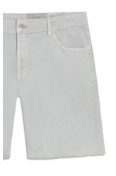 Bermuda Vintage Denim Color Urban 5 Pockets Silver