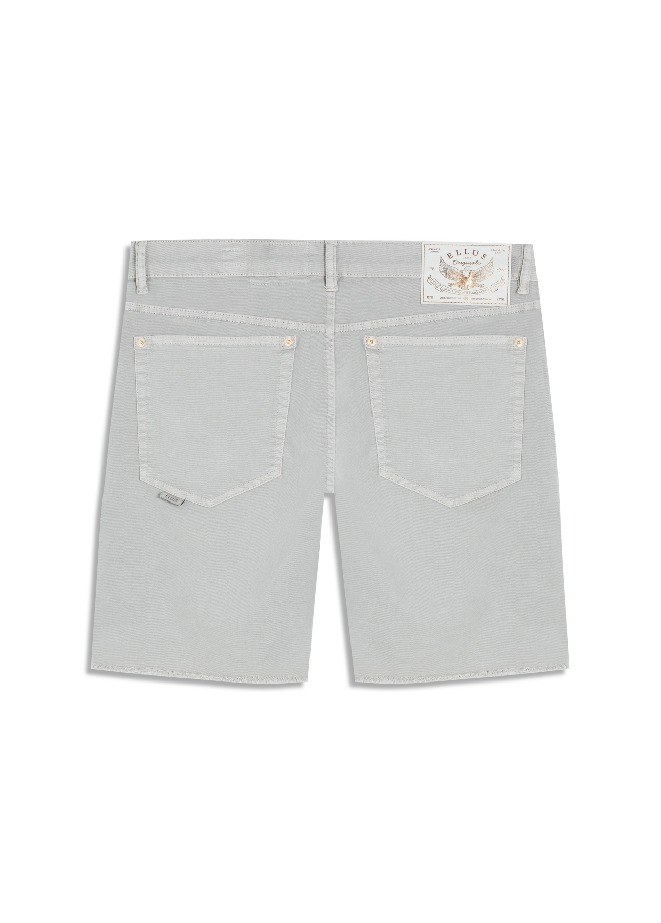 Bermuda Vintage Denim Color Urban 5 Pockets Silver