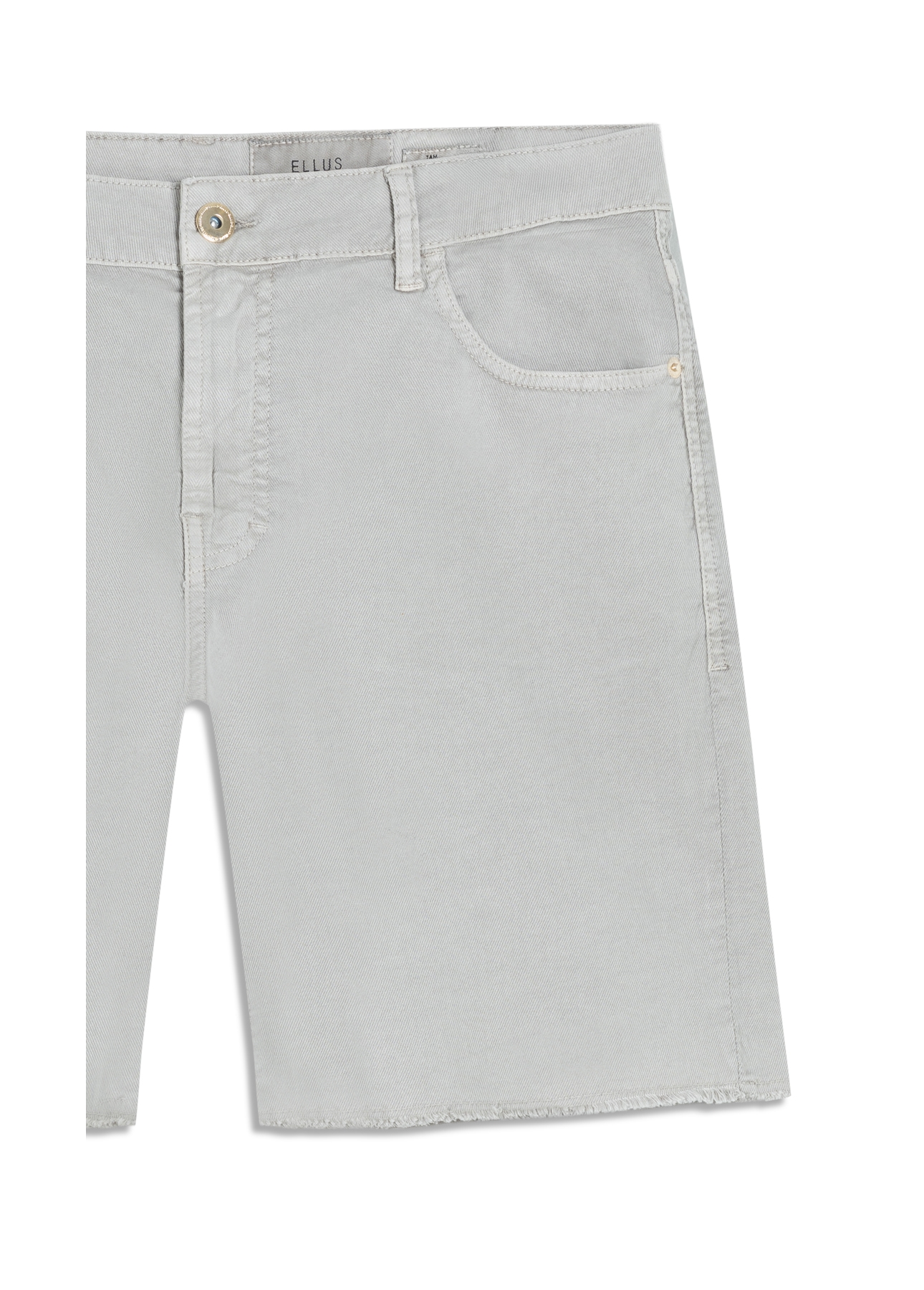 Bermuda Vintage Denim Color Urban 5 Pockets Silver
