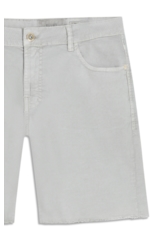 Bermuda Vintage Denim Color Urban 5 Pockets Silver