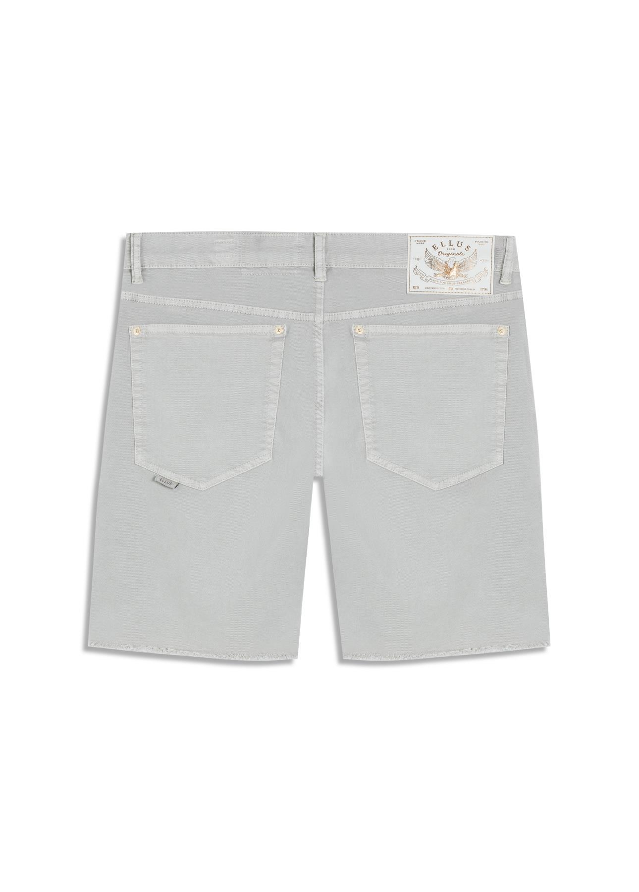 Bermuda Vintage Denim Color Urban 5 Pockets Silver