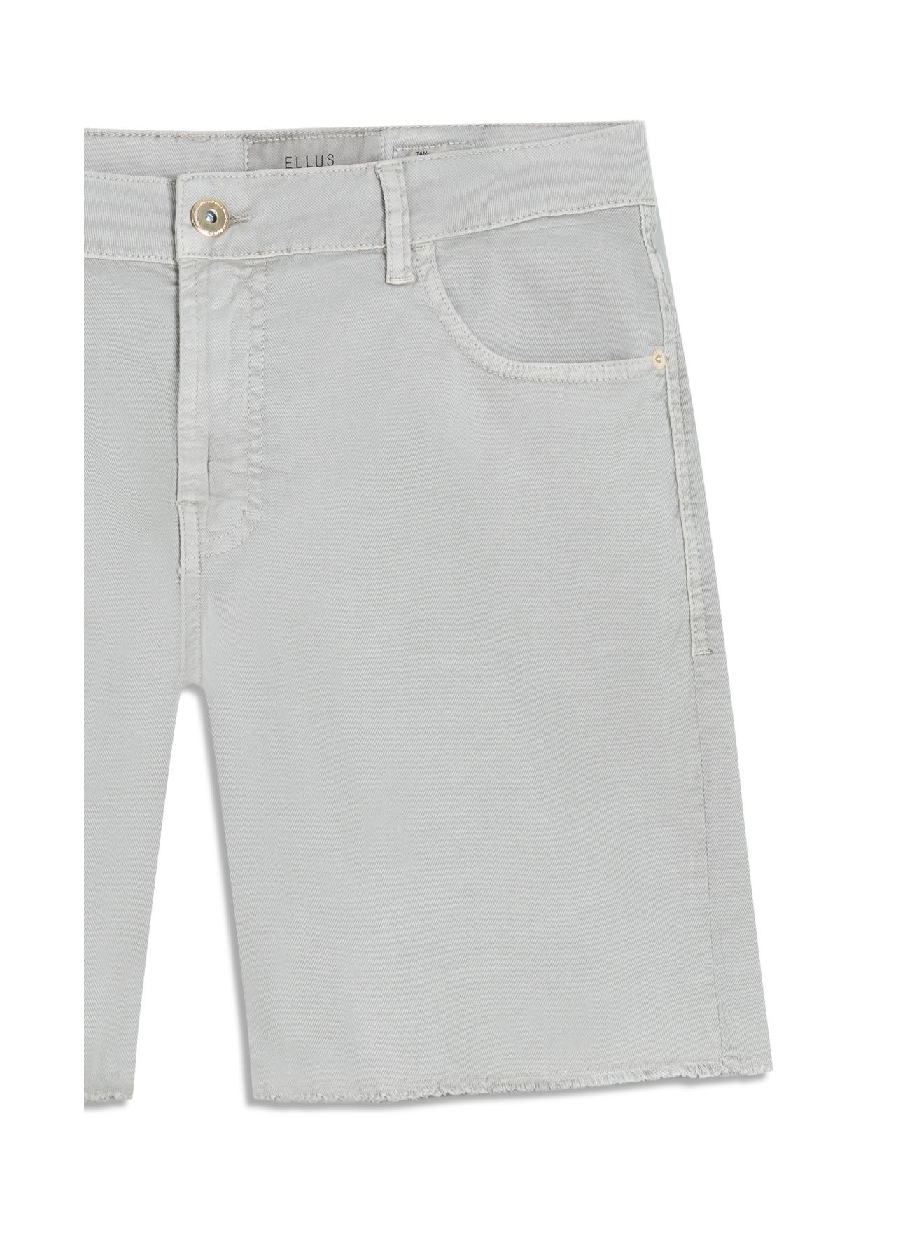 Bermuda Vintage Denim Color Urban 5 Pockets Silver