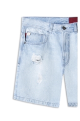 Bermuda Vintage Denim Ii Hawaii 5 Pockets Lav.Claro