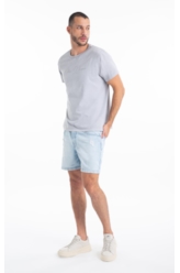 Bermuda Vintage Denim Ii Hawaii 5 Pockets Lav.Claro