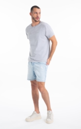 Bermuda Vintage Denim Ii Hawaii 5 Pockets Lav.Claro