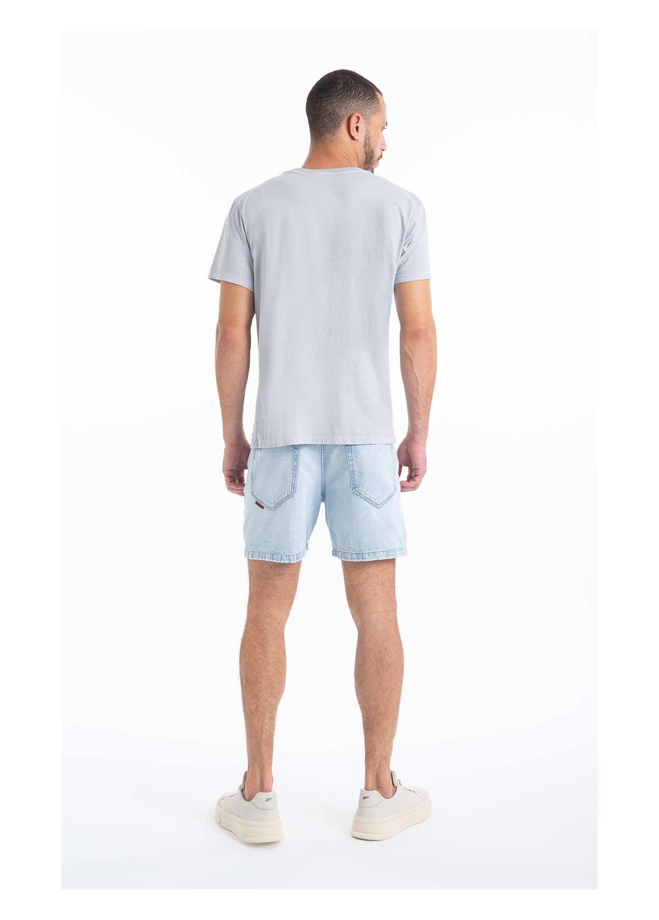 Bermuda Vintage Denim Ii Hawaii 5 Pockets Lav.Claro