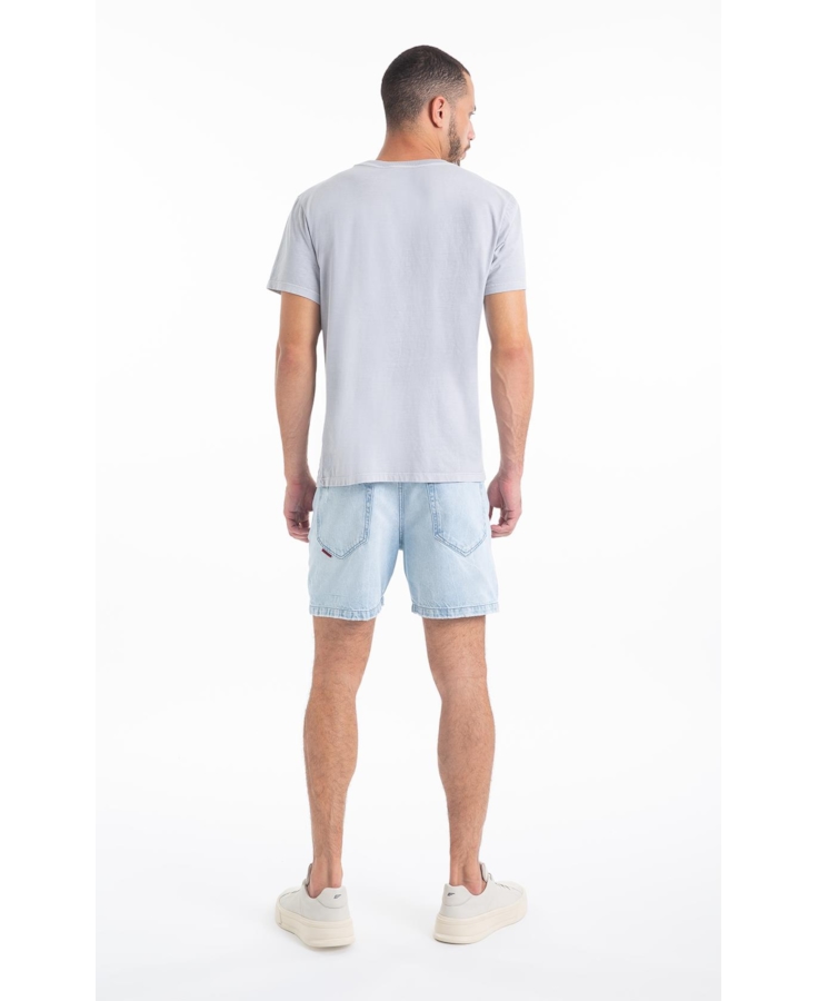 Bermuda Vintage Denim Ii Hawaii 5 Pockets Lav.Claro