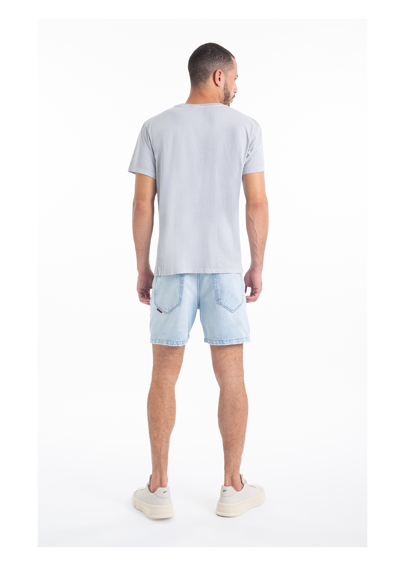 Bermuda Vintage Denim Ii Hawaii 5 Pockets Lav.Claro