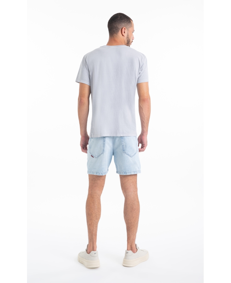 Bermuda Vintage Denim Ii Hawaii 5 Pockets Lav.Claro