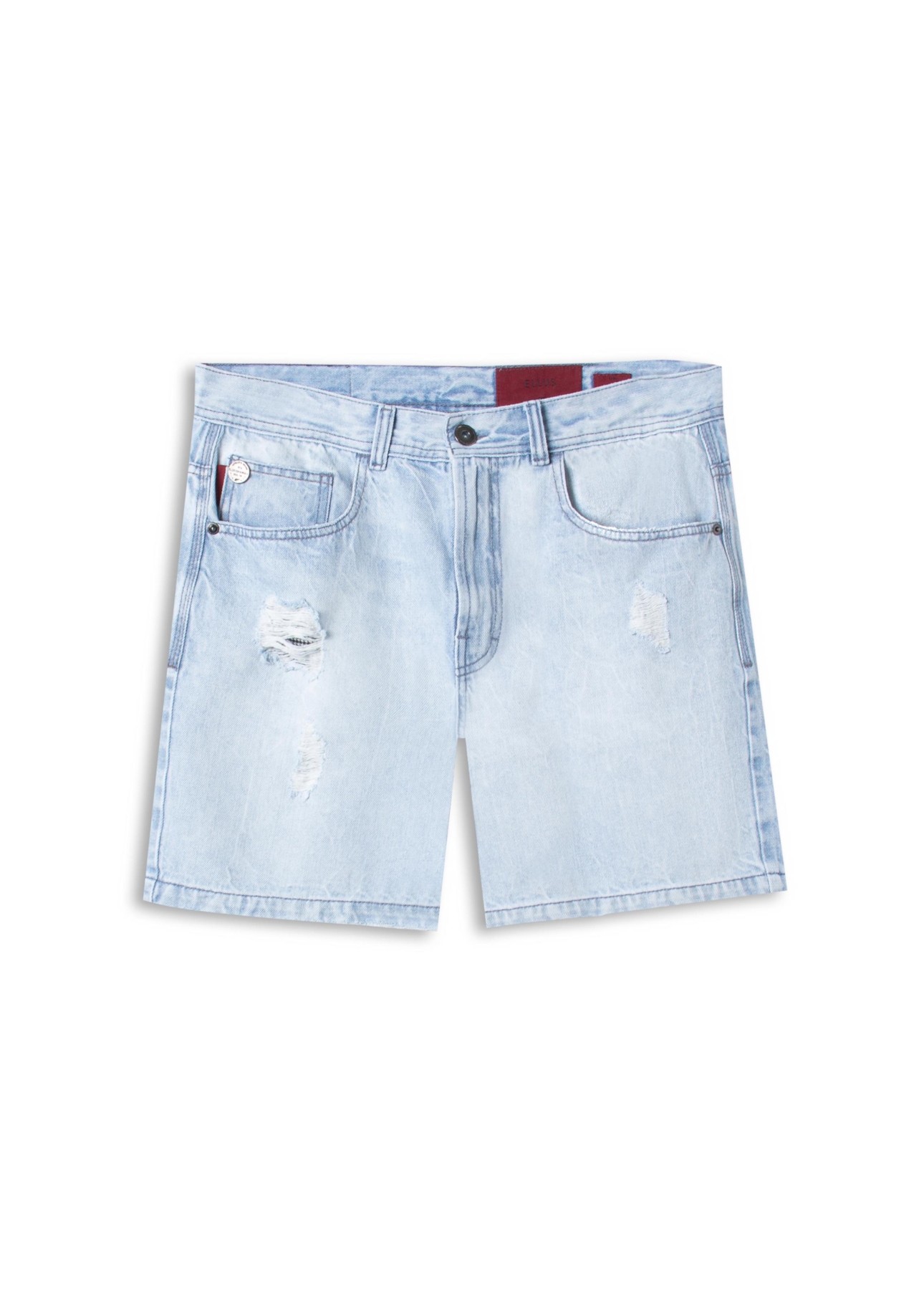 Bermuda Vintage Denim Ii Hawaii 5 Pockets Lav.Claro