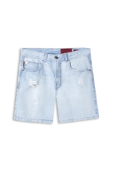 Bermuda Vintage Denim Ii Hawaii 5 Pockets Lav.Claro