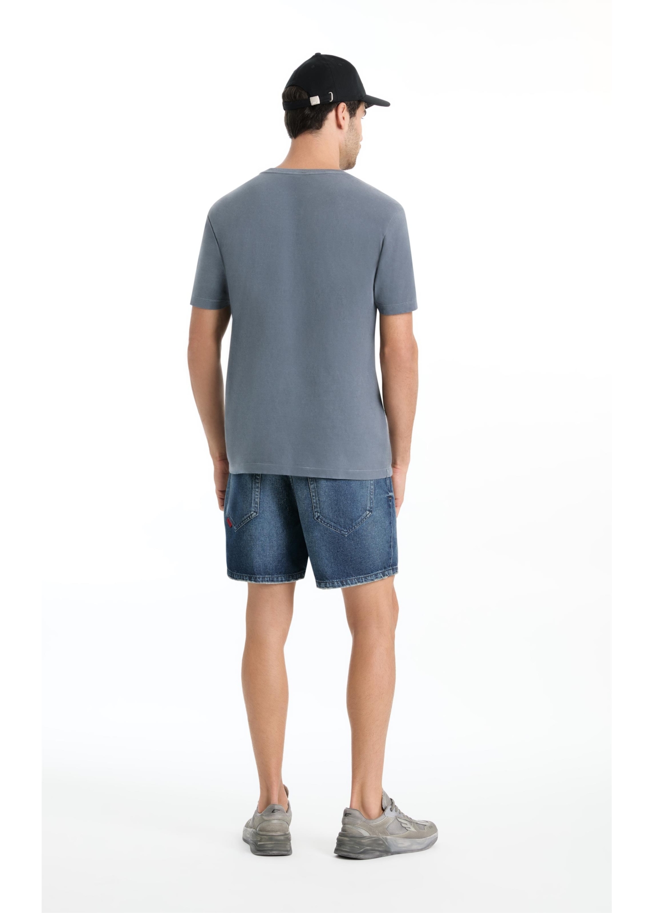 Bermuda Vintage Denim Lav. Escuro