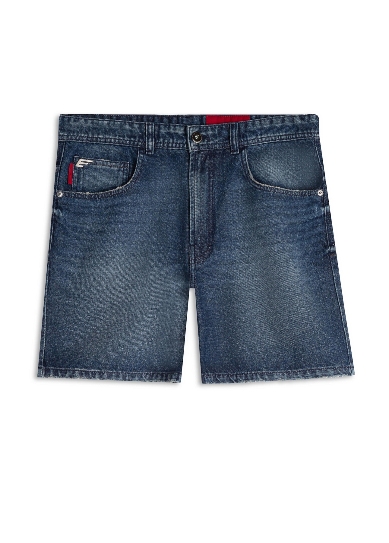 Bermuda Vintage Denim Lav. Escuro