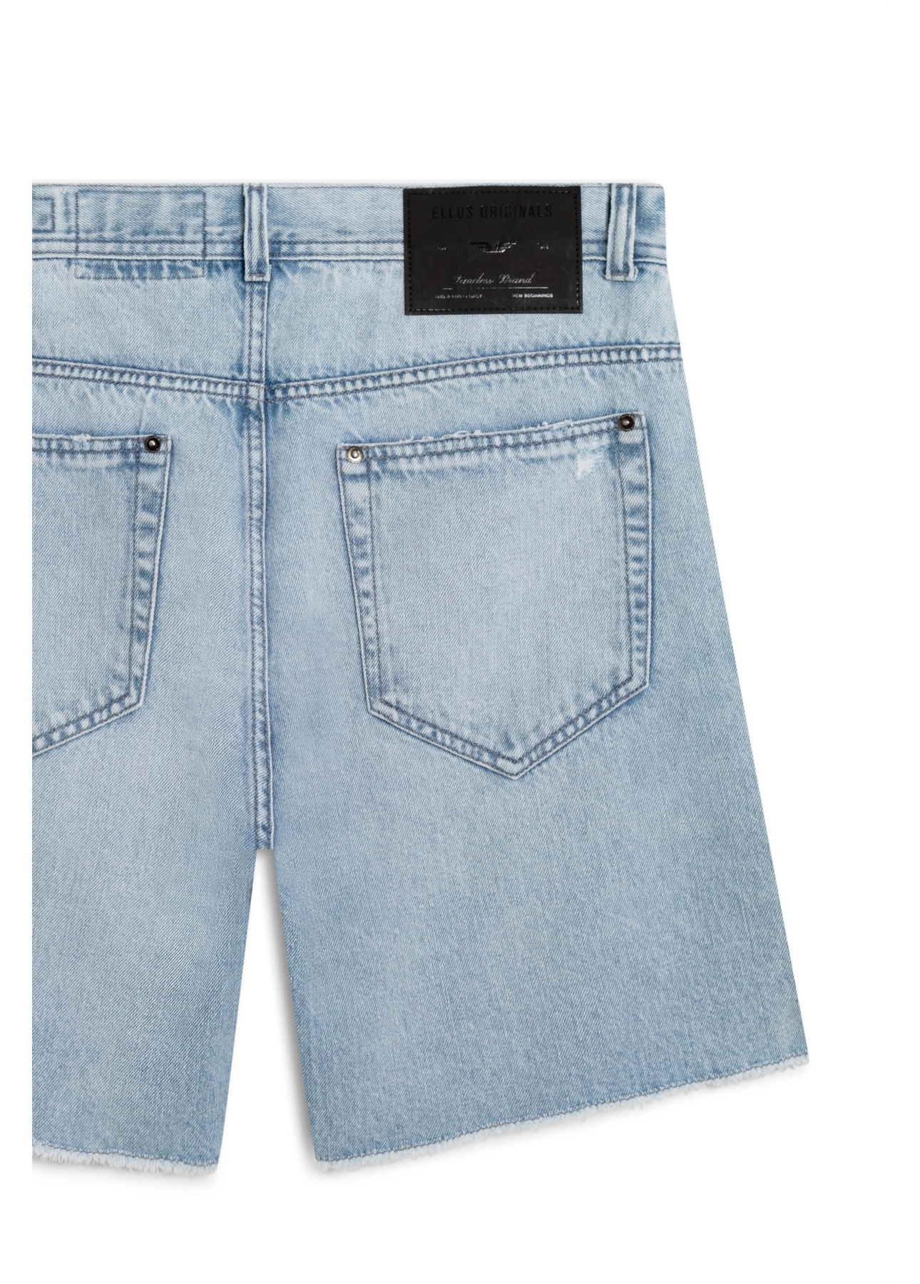 Bermuda Vintage Denim Loose Lav. Claro
